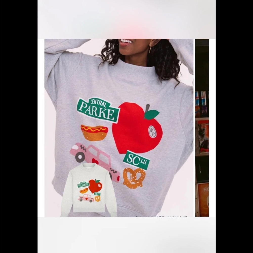 Parke x stony clover mock neck